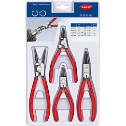 00 20 03 V02 Σετ μυτοτσίμπιδων ασφαλειών KNIPEX
