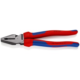 02 02 225 Πένσα Ατσαλοσύρματος με υπομόχλιο KNIPEX