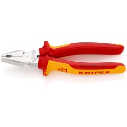 02 06 180 Πένσα Ατσαλοσύρματος με υπομόχλιο KNIPEX