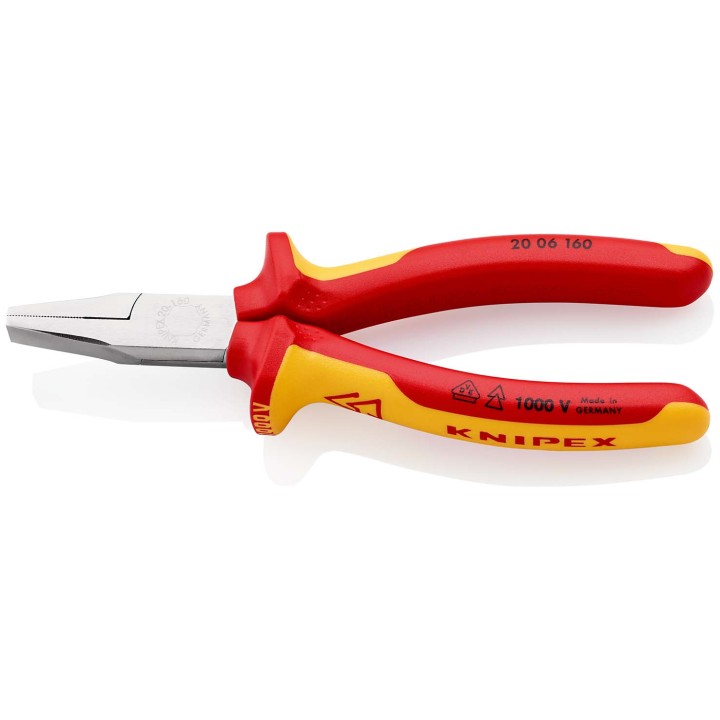 20 06 160 Μυτοτσίμπιδα πλακέ KNIPEX
