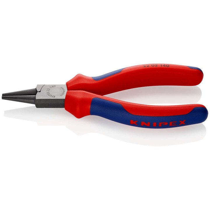 22 02 140 Μυτοτσίμπιδα με στρογγυλές σιαγόνες KNIPEX
