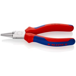 22 05 140 Μυτοτσίμπιδα με στρογγυλές σιαγόνες KNIPEX