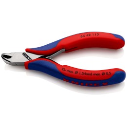 64 42 115 Εμπροσθοκόφτες ηλεκτρονικών KNIPEX