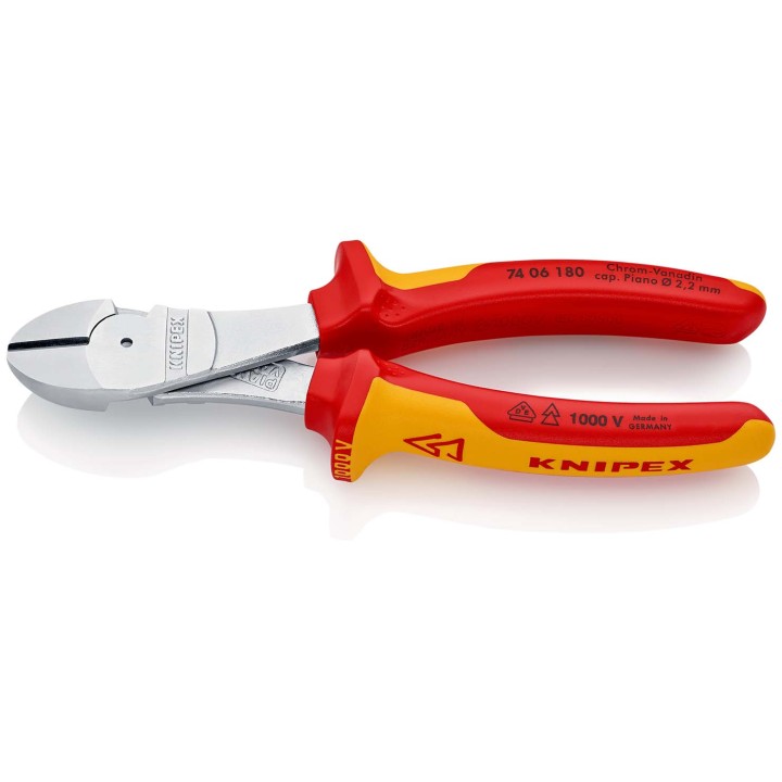 74 06 180 Πλαγιοκόπτης Υψηλής Ισχύος KNIPEX