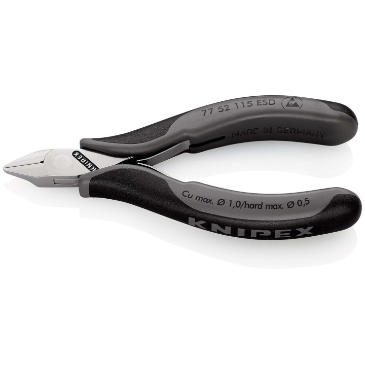 77 52 115 ESD Πλαγιοκόπτης KNIPEX