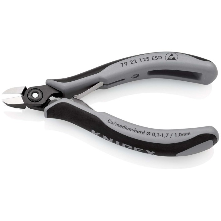 79 22 125 ESD Πλαγιοκόπτης KNIPEX