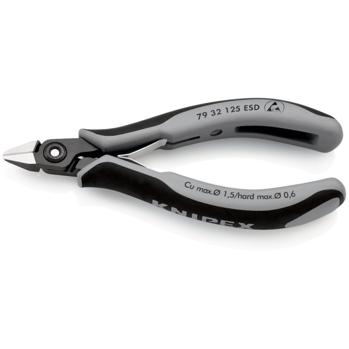 79 32 125 ESD Πλαγιοκόπτης KNIPEX