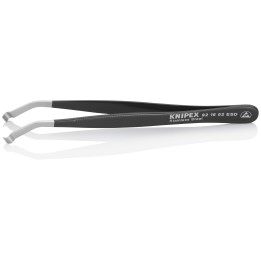92 16 02 ESD Μπροσέλα τοποθέτησης ESD ανοξείδωτη KNIPEX