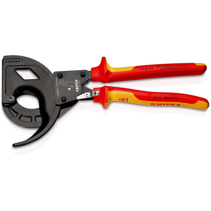 95 36 320 Κόφτης Καλωδίων Vde KNIPEX