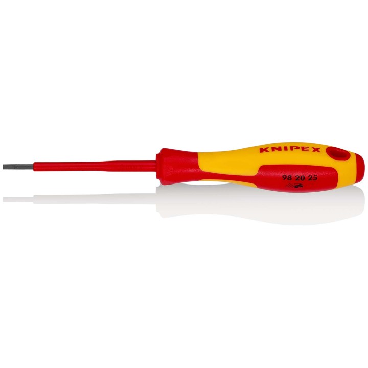 98 20 25 Κατσαβίδι για Βίδες Εγκοπής 2.5 mm KNIPEX