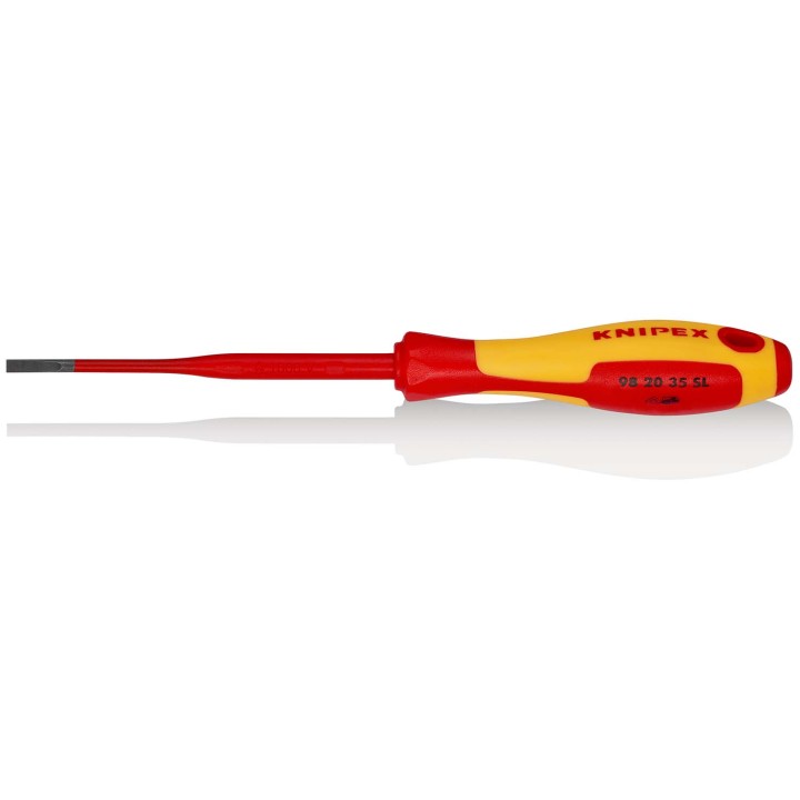 98 20 35 SL Κατσαβίδι (Slim) για βίδες απλής εγκοπής KNIPEX
