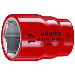 98 37 17 Καρυδάκι Εξάγωνο 3/8" , 17 mm KNIPEX