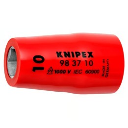 98 37 10 Καρυδάκι Εξάγωνο 3/8" , 10 mm KNIPEX