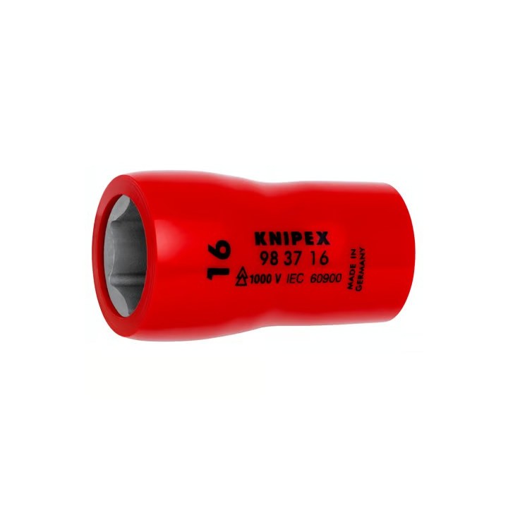 98 37 16 Καρυδάκι Εξάγωνο 3/8" , 16 mm KNIPEX