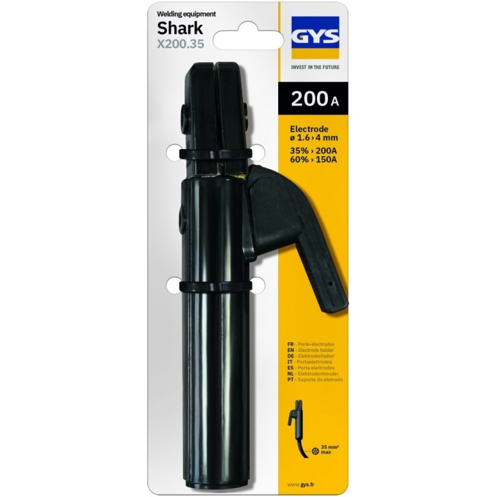 Τσιμπίδα ηλεκτροδίου 150/200A με Σώμα (blister) / GYS