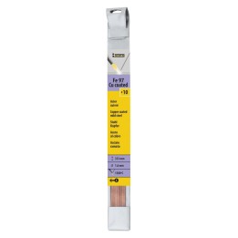 10 βέργες σκληρής συγκόλλησης COPPER-CLAD ατσάλι Ø 1,6mm - L. 333mm /