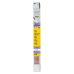 10 βέργες σκληρής συγκόλλησης COPPER-CLAD ατσάλι Ø 2mm - L. 333mm / GY