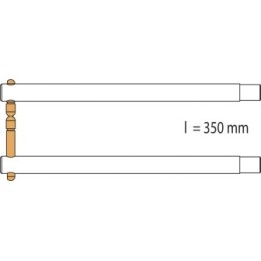 2 Βραγχίονες PX4 350MM - PORTASPOT 230 - παράκεντρα ηλεκτρόδια / GYS