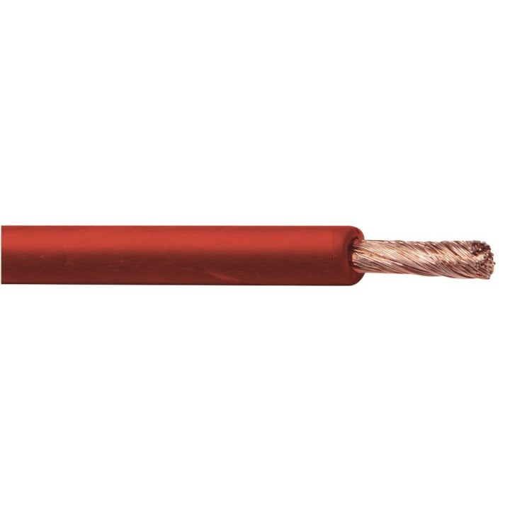 Ηλεκτρικού ρεύματος καλώδιο 50mm² PVC Κόκκινο - 20m / GYS