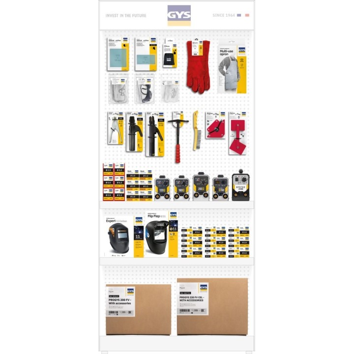 DISPLAY STANDS GYS PRESENTOIR SOUDURE A2 (sans présentoir GYS) / 61019