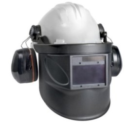 Αξεσουάρ Συγκόλλησης GYS HARD HAT WITH HEARING & VISION PROTECTION SHA