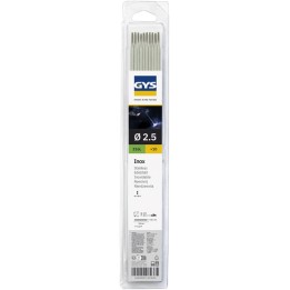 10 Ηλεκτρόδια για Ανοξείδωτο Ατσάλι - 316L - Ø2.5 mm (blister) / GYS