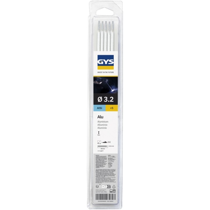 5 Αλουμινίου ηλετρόδια - Ø3.2 mm (blister) / GYS
