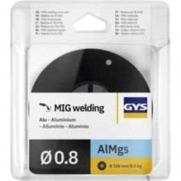 MIG Kαρούλι σύρματος (ALMg5) Ø0.8 - 0.5KG - Ø 100 / GYS