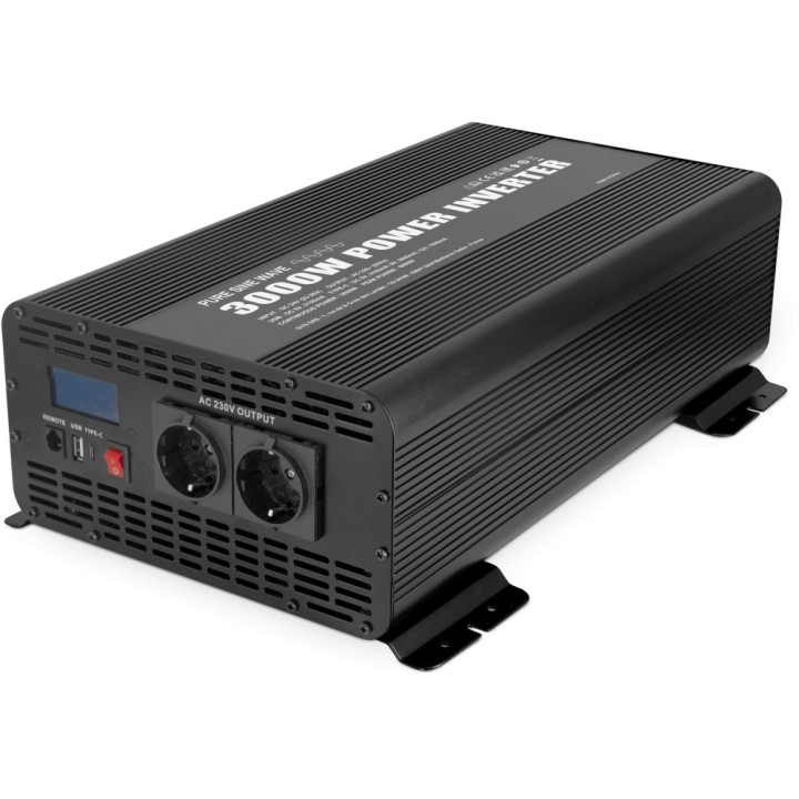 Μετατροπείς DC-AC GYS PSW 3000W Μετατροπέας - 24V - REMOTE CONTROL SCR