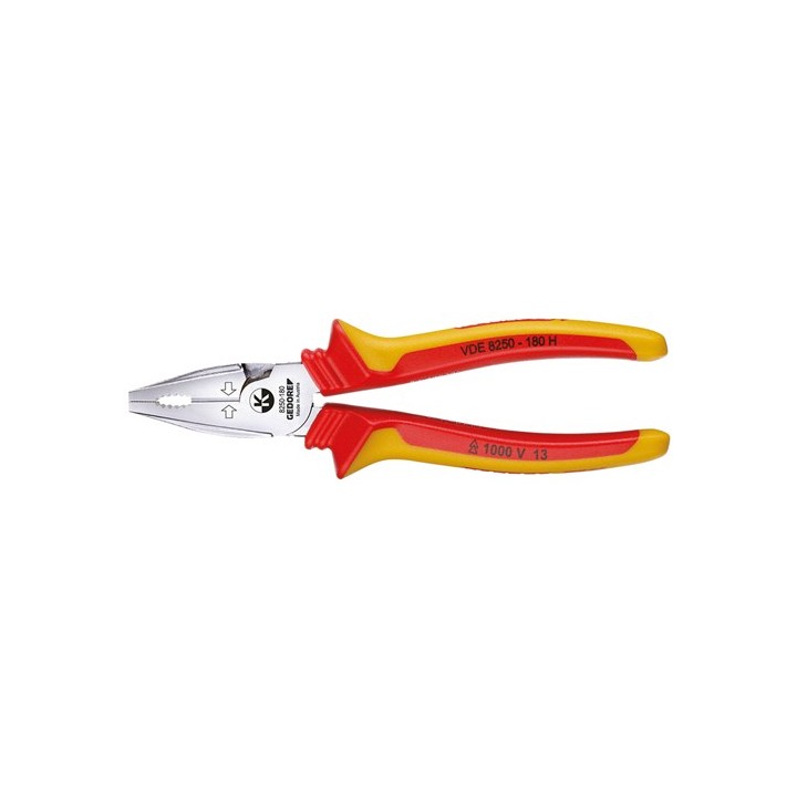 VDE 8250-160 H Πένσες γενικής χρήσης βαρέως τύπου VDE με μονωτικό περί