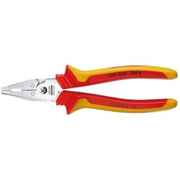 VDE 8250-200 H Πένσες γενικής χρήσης βαρέως τύπου VDE με μονωτικό περί