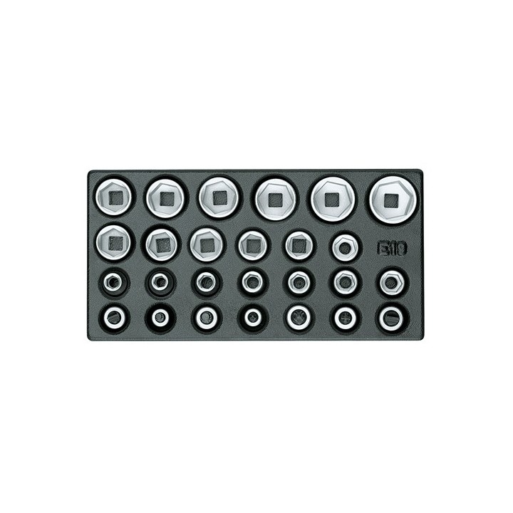 1500 ES-19 IS Συλλογή από καρυδάκια 1/2in, σε μονάδα εργαλείων 1/3 ES