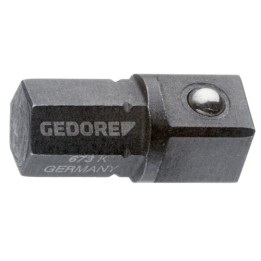 673 K Υποδοχή για καρυδάκι, κοντή 1/4in-1/4in GEDORE | PAM