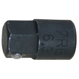 7 RB-6,3 Αντάπτορας 1/4in εξαγωνικός 10 mm για 7 R / 7 UR GEDORE | PAM