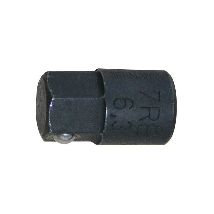 7 RB-6,3 Αντάπτορας 1/4in εξαγωνικός 10 mm για 7 R / 7 UR GEDORE | PAM