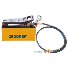 GEDORE Hydr. Pump με pressure Gauge, (air-driven) KL-0215-36 M25 | PAM