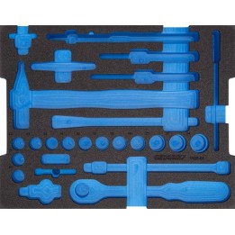 GEDORE Foam insert 2/2 L-BOXX 136 empty EI-1100-01 | PAM