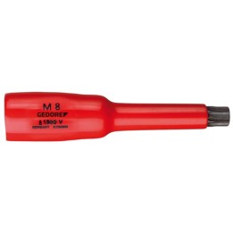 VDE INX 30 8 Καρυδάκι με μύτη κατσαβιδιού VDE 3/8in XZN M8 GEDORE | PA