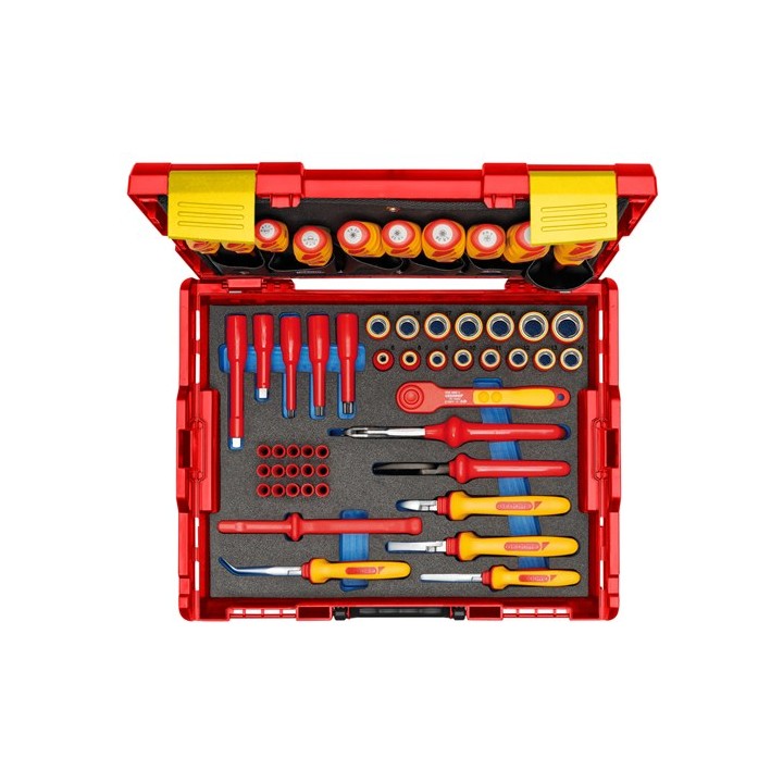 1100-1094 Συλλογή εργαλείων VDE HYBRID 53 τεμάχια σε L-BOXX 136 GEDORE