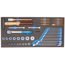 GEDORE Tool assortment in CT-module 43 pcs 1110 CTB3-01 | PAM