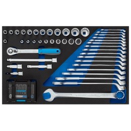 GEDORE Tool assortment in CT-modules, 173 pieces TS-173 | PAM