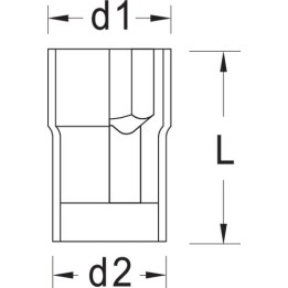 VDE 19 10 Καρυδάκι VDE 1/2in 10 mm GEDORE | PAM