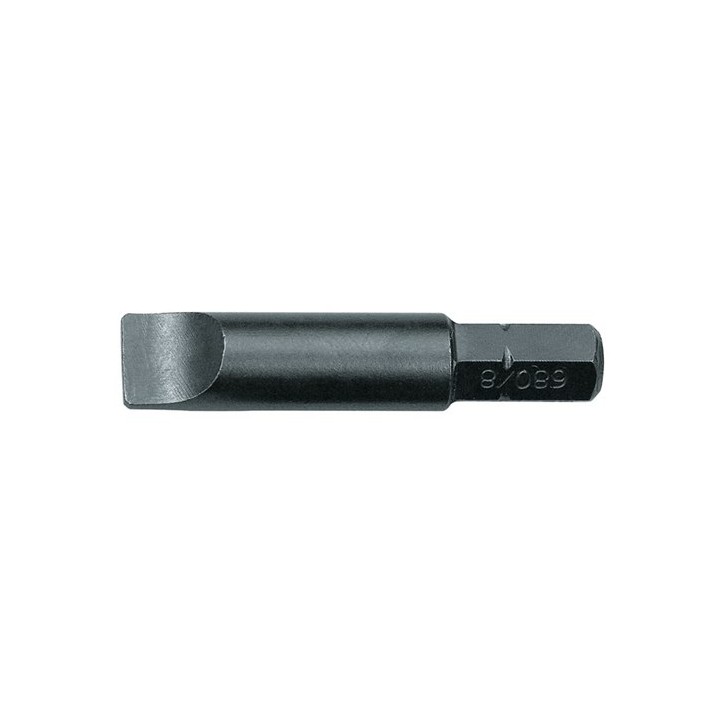 680 8 S-010 Μύτη κατσαβιδιού 1/4in, οικονομικό πακέτο 10 τμχ., με ίσια