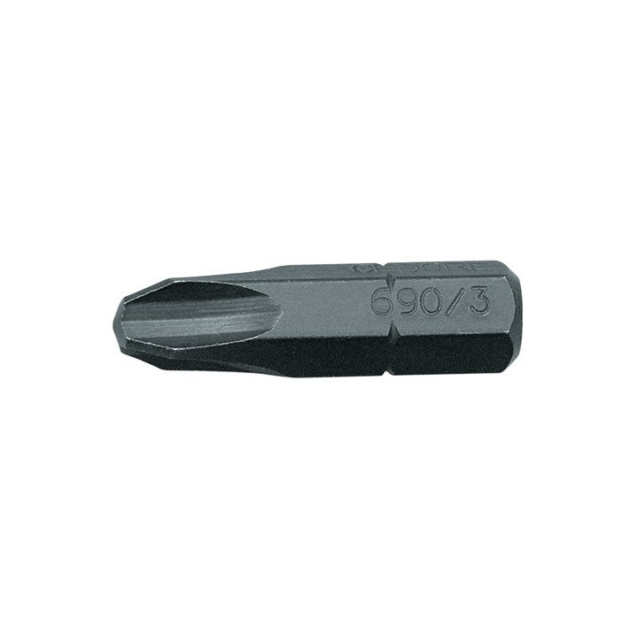 690 2 S-010 Μύτη κατσαβιδιού 1/4in , οικονομικό πακέτο 10 τμχ.,PH 2 GE