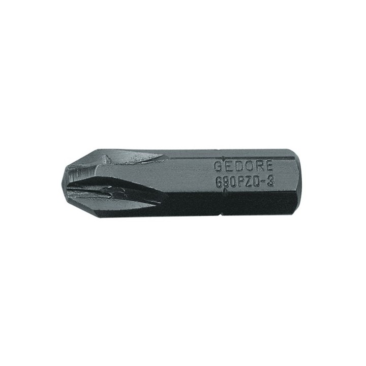 GEDORE Κατσαβίδι bit 1/4" PZ 2 L, Value pack 690 PZD 2 L S-010 | PAM