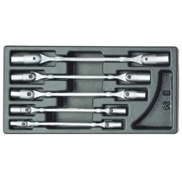 1500 ES-34 Σετ κλειδιά με περιστρεφόμενη κεφαλή σε μονάδα εργαλείων 1/