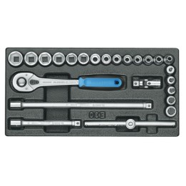 1500 ES-30 Συλλογή από καρυδάκια 3/8in, σε μονάδα εργαλείων 1/3 ES GED