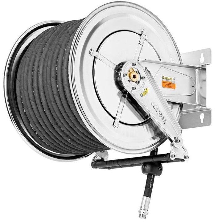 ECODORA 565/33 Σταθερό καρούλι σωλήνα ζεστό νερό 200 bar σωλ. 60 m σει