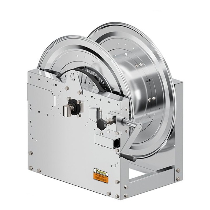 ECODORA 0E824001/3000 Χειροκίνητο καρούλι σωλήνα in ανοξείδωτος χάλυβα