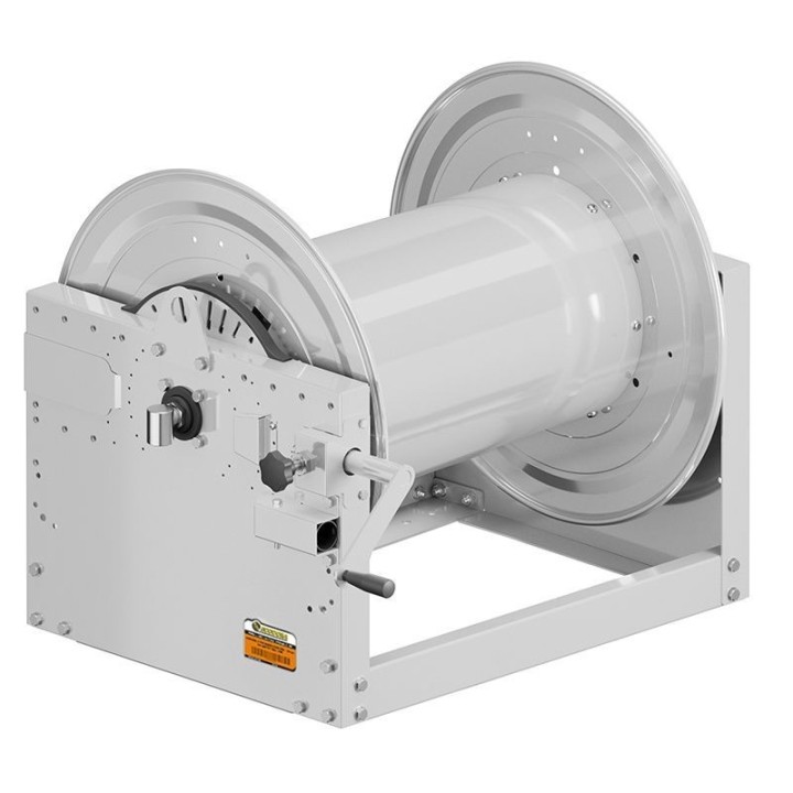 ECODORA 0E873001/5000 Χειροκ. καρούλι σωλήνα ζεστό νερό 100 bar τύμπαν